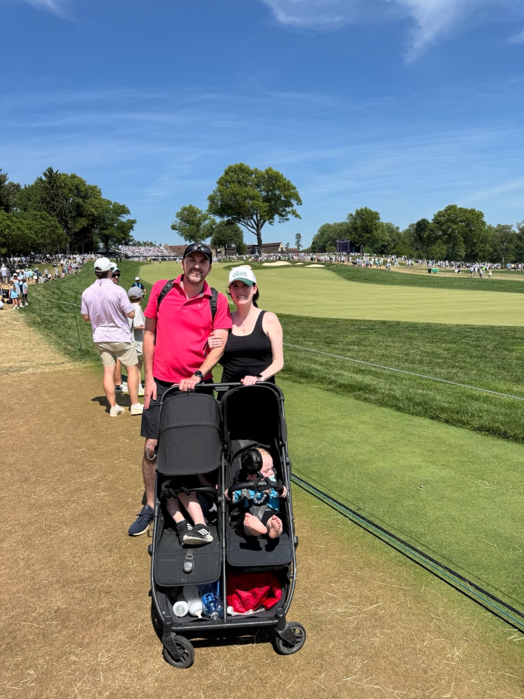A Day at a Major Championship with a Toddler and a&nbsp;Baby